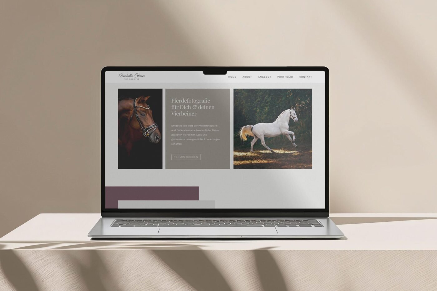 Tierfotografen One-Pager Template Kit für Elementor WordPress
